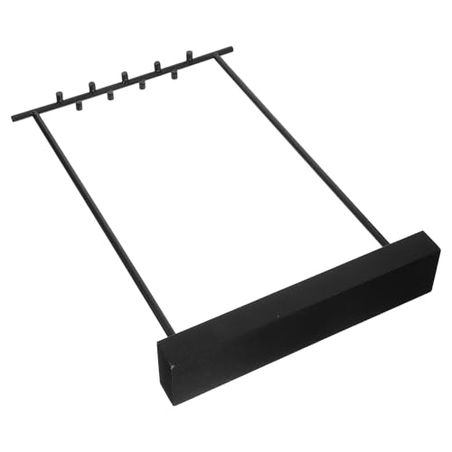 Beatifufu Soporte para Pinceles de Caligrafía de Hierro Sólido Colgador Doble para Pinceles y Organizador Vintage para Oficina y Estudio