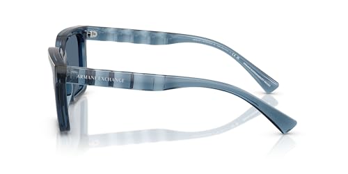 Image of Armani Exchange mens Ax4147s Square Sunglasses