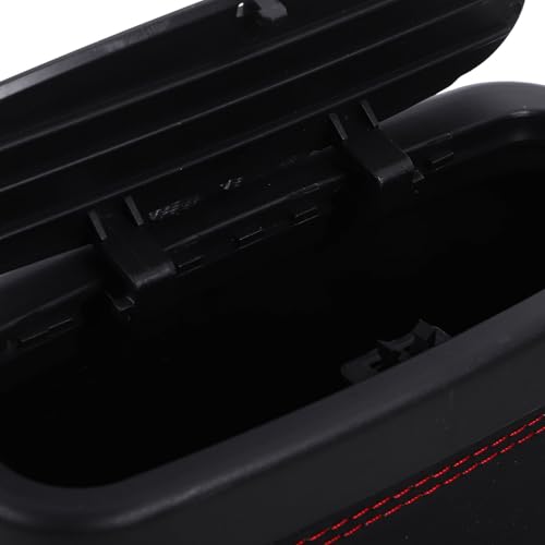 Bote de basura para coche con tapa papelera impermeable para puerta de automovil 7