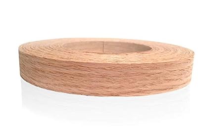 Red Oak Wood Veneer Edgebanding Preglued 2" X 10' Roll. High Quality. Made in USA