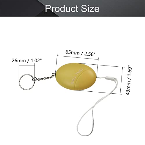 Image of Othmro Safe Sound Personal Alarm 3 Pack 120DB Personal Security Alarm Keychain, Emergency Safety Alarm for Women, Men, Children, Elderly Yellow