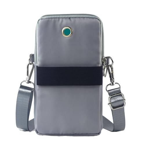 Image of JANKS Small Crossbody Bag for Women - Mini Phone Purses with Crossbody Strap and Wallet - Nylon Arm Bag