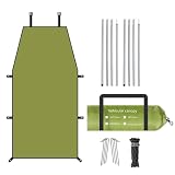 Campingzelt für Auto, wasserdicht, ausziehbar | Sonnenblende, Terrasse, Garten, Wandern, Aufenthalt im Freien, Wochenende Picknick | Heckklappe mit Heringen Seile Reise