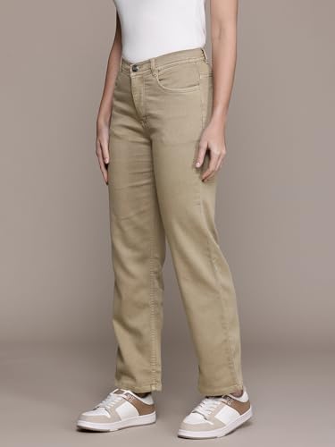 Image of Nifty Women's Denim Straight Fit Boyfriend Jeans