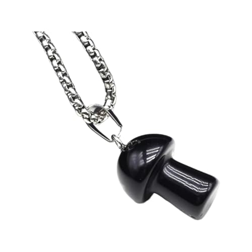 Collier champignons améthyste pour votre rituel bien-être quotidien