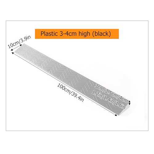 Rampa portátil para silla de ruedas ligera de plástico 100cm miniatura 5
