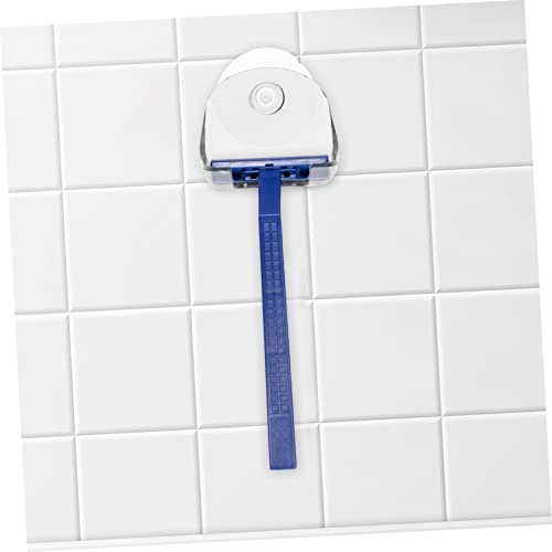 minkissy 2sets Manual Shaver Hanger Suction Cup Razor Holder Razor Storage Holder Suction Rack Shaver Organizer 2pcs*2