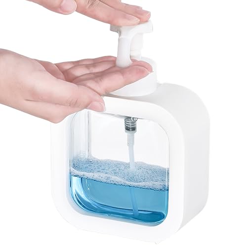 Yeeco ソープディスペンサー 泡 ハンドソープ ディスペンサー 500ml 泡ボトル 泡タイプ 詰め替え 大容量 業務用 キッチン 洗面所