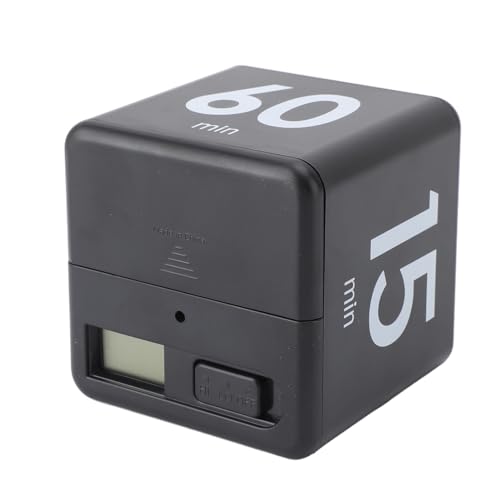 Temporizador Flip Timer plástico ABS batería 15-60 min negro miniatura 4