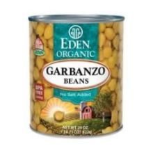Eden Foods Organic Garbanzo Beans, 29 Ounce Can -- 12 per case. by Eden