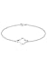Produktbild Elli Armband Damen Kleeblatt Cut-Out Symbol in 925 Sterling Silber