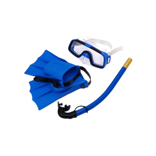 BESPORTBLE Diving Snorkeling Mask Goggles Flippers Set for Kids Snorkeling Fins Diving Accessory