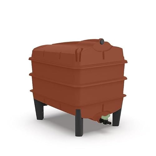 Tiger Wormery Composteur de vers comprenant 250 g de vers – Conçu et fabriqué au Royaume-Uni