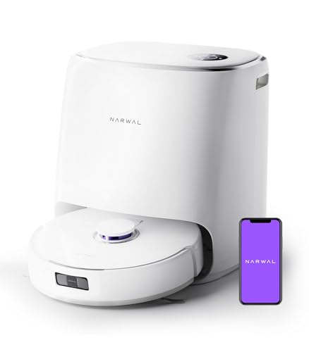 Narwal Freo X Ultra Robotstofzuiger met Wisfunctie, Zelfreinigend, 8.200 Pa Zuigkracht, All-in-One...