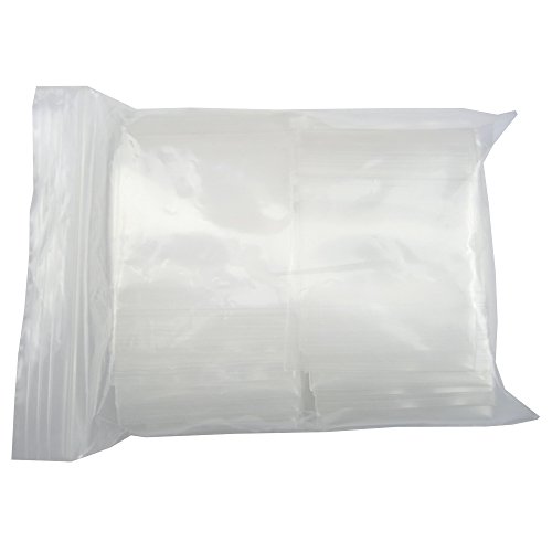 Sacs à fermeture éclair robustes en plastique transparent 4 mm