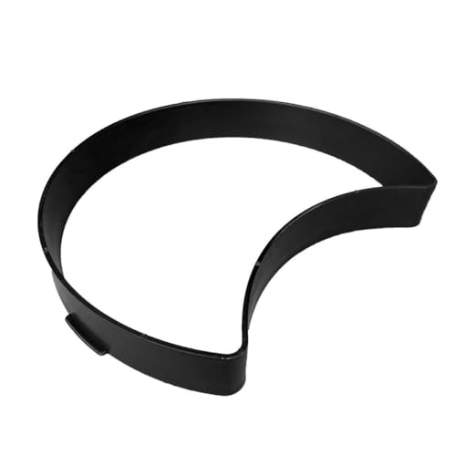 Anneome Molde de Pavimento Forma de Media Luna Molde Reutilizable de Abs para Baldosas de Cemento para Jardines Patios y Caminos para Senderos Decorativos