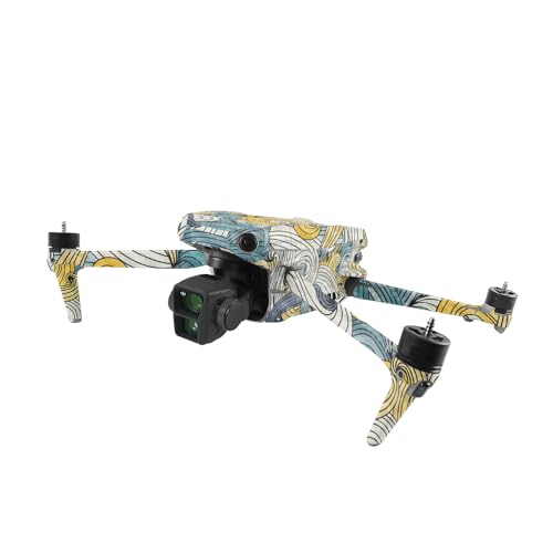 Image of MightySkins Skin Compatible with DJI Air 3 - Puppy Fall | Protective, Durable, and Unique Vinyl Decal wrap Cover | Easy to Apply, Remove, and Change Styles