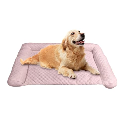 Générique Kühlmatte für Hunde | Frische Hundematte | Matratze aus Eisseide, atmungsaktiv, rutschfest, für Reisen, Outdoor, Garten, Kiste, Camping, Patio-9