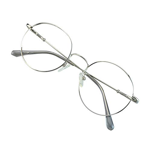 Image of VisionGlobal Blue Light Blocking Glasses for Women Men, Computer Reading, TV Glasses, Stylish Oval Frame