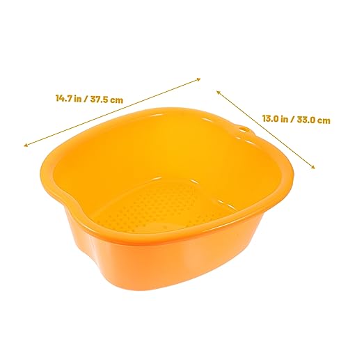 Balde para baño de pies FRCOLOR con diseño portátil miniatura 2