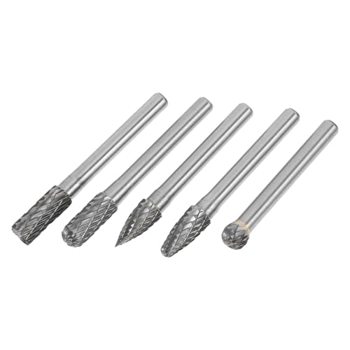 Set de 6 fresas rotativas de carburo de tungsteno 6x8mm miniatura 1