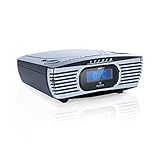 radio reloj despertador mp3 PARA TODO: En su pantalla LCD iluminada podrás ver información de la frecuencia de la emisora y la hora. Sus distintas funciones de despertador junto con la alarma dual y el modo reposo son tremendamente útiles y las podrás regular según haga falta.