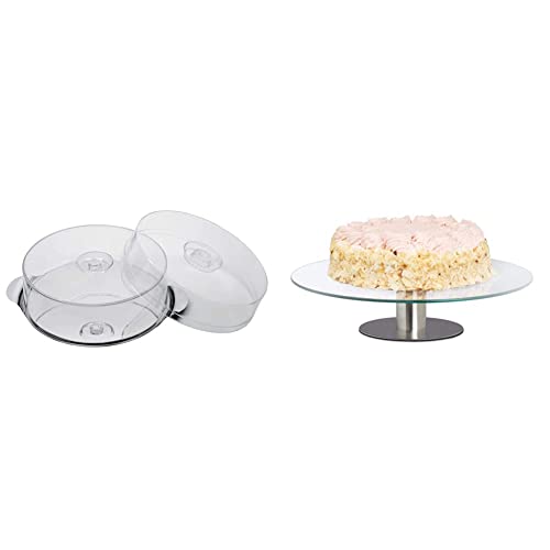 Dickly Kuchenständer-Abdeckung Transparent - Schutzhaube Für Backwaren