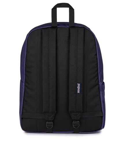 Image of JanSport SuperBreak Plus Backpack with Padded 15-inch Laptop Sleeve and Integrated Bottle Pocket - Spacious and Durable Daypack for Work and Travel - Amethyst Angst