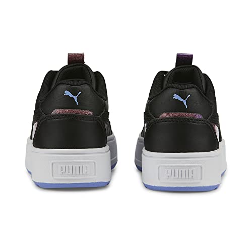 Image of PUMA Kids Girls Karmen Rebelle Platform Lace Up Sneakers Shoes Casual - White
