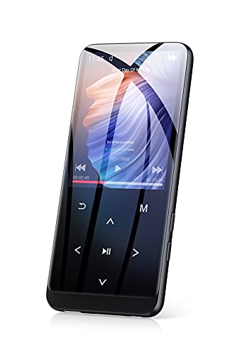 32GB Bluetooth MP3 Player Children's mp3 Player with 2.4-inch Large Screen Lossless Music Portable mp3&mp4 Player with FM Radio Recording Recorder Support Expansion (128GB)