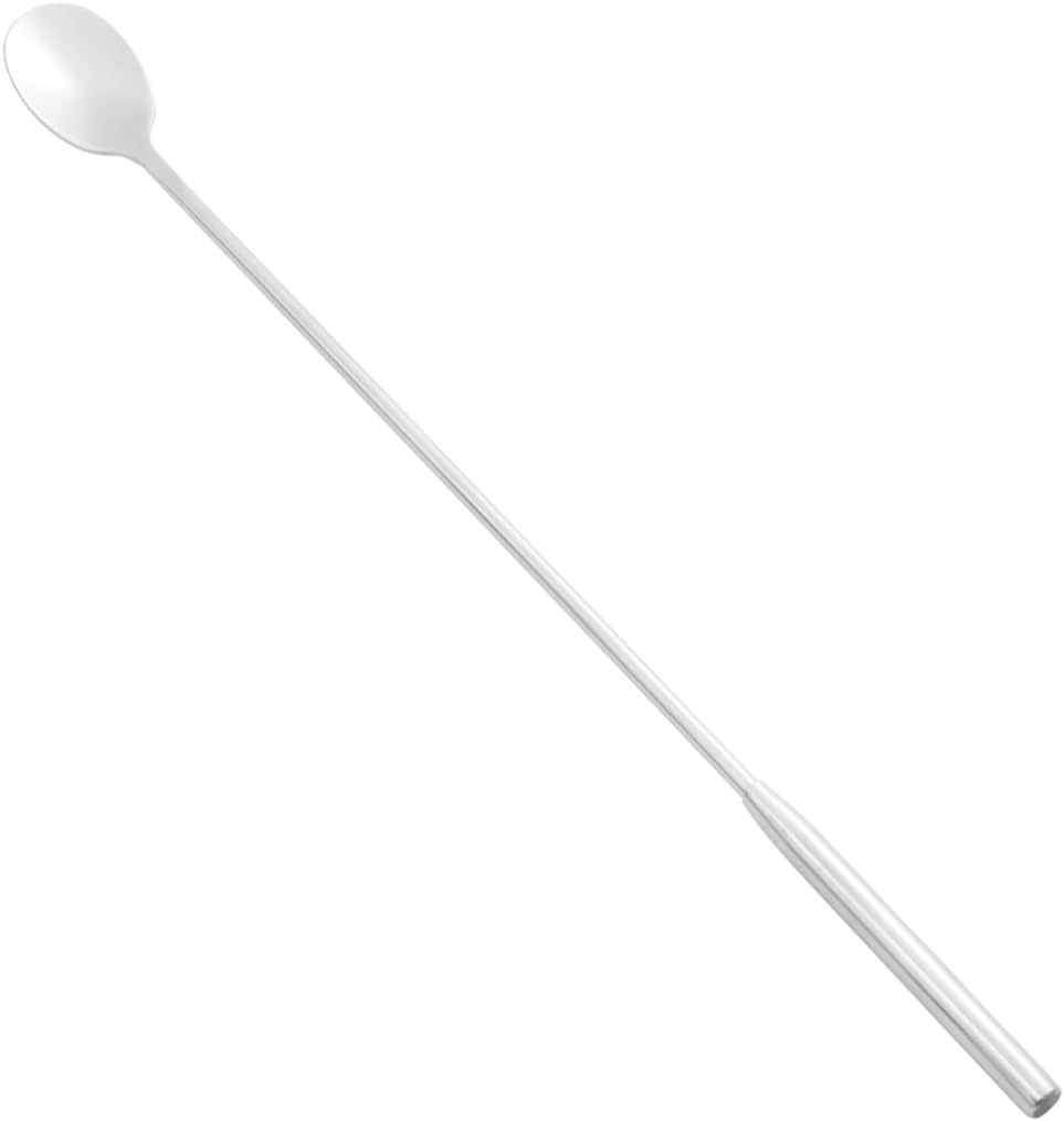 MAGICLULU Long Handle Stainless Steel Mixing Spoon Food-Grade Stirring Spoon for Cocktail Coffee and Dessert for Bars and Home Use