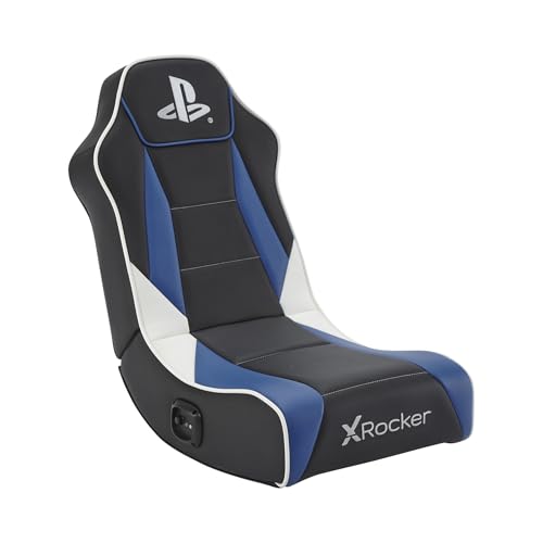 X Rocker Sony Playstation 5 Geist 2.0 Floor Rocker Gaming Sessel mit 2.0 Audiosystem | PS5 Kindersessel X Rocker Sony Playstation 5 Geist 2.0 Floor Rocker Gaming Sessel mit 2.0 Audiosystem | PS5 Kindersessel