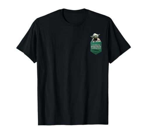 T-shirt Star Wars Yoda avec logo sur poche le cadeau parfait pour anniversaire