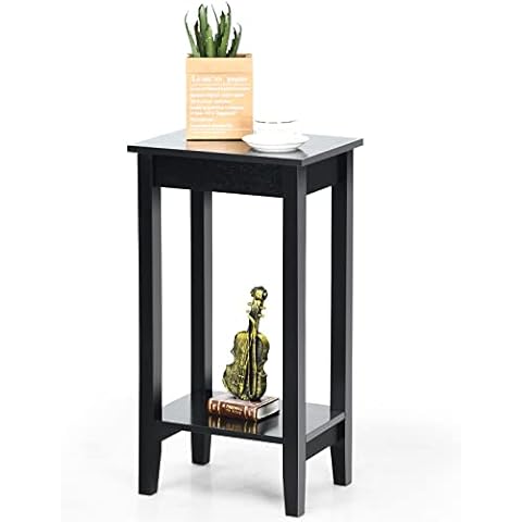 Table d'Appoint COSTWAY Noir Cover