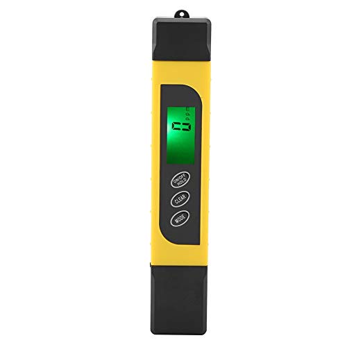 Generic Probador de Calidad del Agua con Pantalla LCD 3 en 1 para Probar el Medidor de Pureza TDS - Adecuado para la Industria del Agua Potable, Turismo Rural - 1 Bolsa