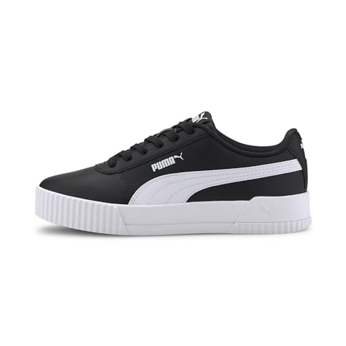 Image of Puma Carina 2.0 Synthetic Leather Lace Up Women's Sneakers