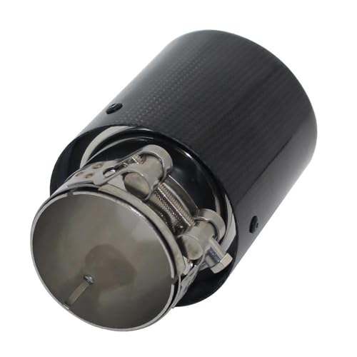 Embout de silencieux pour tuyau d'échappement contre la rouille en acier carbone 77mm-114mm