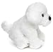 Teddys Rothenburg Kuscheltier Malteser weiß sitzend 13 cm Plüschhund Plüschtier