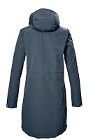 killtec Damen Funktionsparka/Parka mit abzippbarer Kapuze KOS 30 WMN PRK, deep water, 36, 42918-000 – Ansicht 2