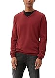 s.Oliver Herren Pullover 10.3.11.17.170.2040666, Rot, XXL