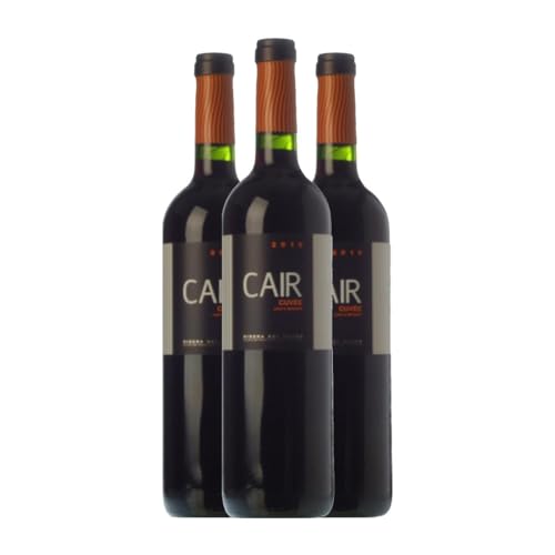 Dominio de Cair Cuvée Ribera del Duero Joven 75 cl Vino tinto (Caja de 3 Botellas de 75 cl)