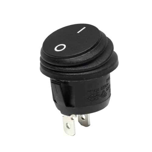 WITTKOWARE Wippenschalter IP65 EIN/AUS 10A/250V schwarz