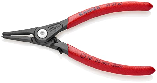 Image of Knipex 49 31 A1 Circlip Pliers for external circlips 10-25mm in grey
