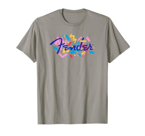 Fender Confetti Marker Logo Camiseta