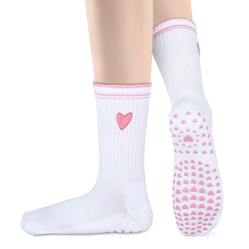 Image of Grip Non-slip Cute Pilates Socks for Yoga,Barre,Reformers US Shoe Sizes 5-11