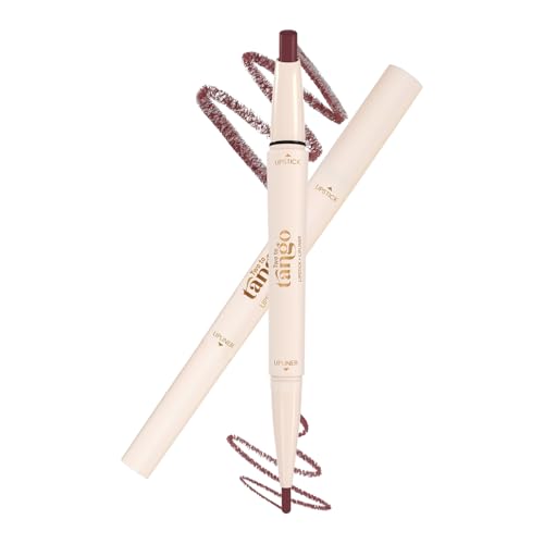 Image of Glam21 Two To Tango Lip Liner + Lipstick Duo |Non-Transfer |16hrs Long Stay | Creamy Matte Finish| Super-glide formula | Non-drying |For Sensational lip look, Maroon Love-05
