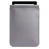 CM Tech 第12世代 Kindle Paperwhite レザーケース 第11世代 Kindle スリーブ 自動閉め 薄型 超軽量 Kobo PUレザーカバー Kindle 第10世代 第9世代 第8世代 第7世代 全保護合皮ケース (第11～12世代 Kindle, グレー)