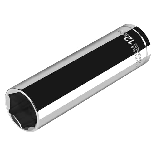 Image of 3 /8 inch Drive Deep Socket,12mm Metric Socket 6-Point,CRV