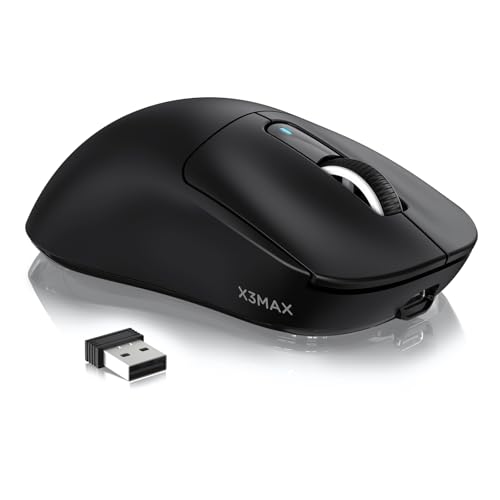 Souris Gamer sans Fil PAW3950 Superlight 42000 DPI Interrupteur Optique X3MAX