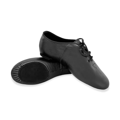 31% off - Jazz Shoes Dance Shoes Girls Black Leather Lace Up Modern Stage Rubber Heel & Suede Split Sole Irish Dancing Shoes Hard Jig Pumps - Adult - Womens (See Size Guide in Pictures)